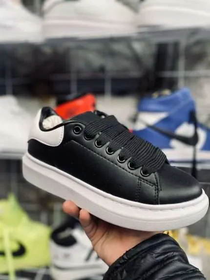 Alexander Mcqueen Oversized Black White