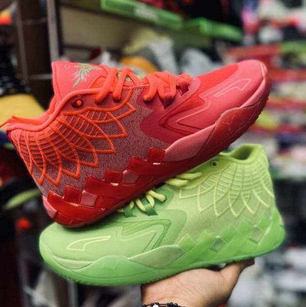 puma lamelo ball rick & morty