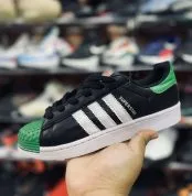 Adidas Superstar Black Lego Green