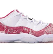 Jordan Retro 11 Low SnakeSkin Pink 2019