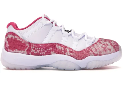 Jordan Retro 11 Low SnakeSkin Pink 2019